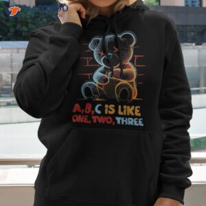 school enrolt abc sagittarius bear shirt hoodie 2