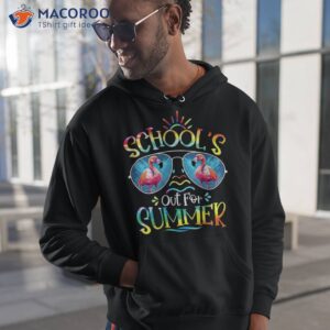 school s out for summer last day of school hello flamingo shirt hoodie 1