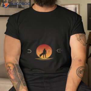 sci fi movie sunset dune movie shirt tshirt