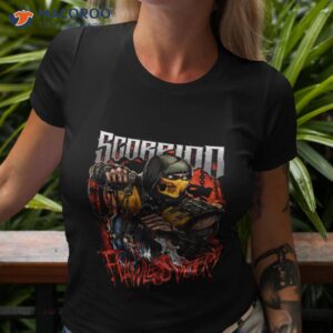 Scorpion From Mortal Kombat Game Shirt