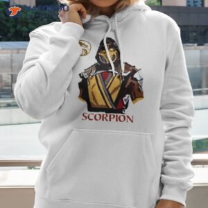 scorpion half body mortal kombat shirt hoodie 2