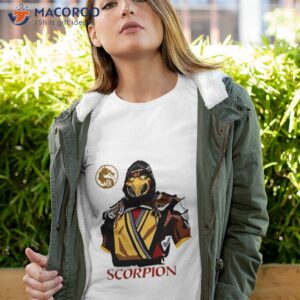 Scorpion Half Body Mortal Kombashirt