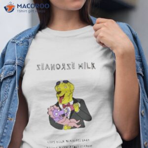 seahorse milk bojack horseman shirt tshirt