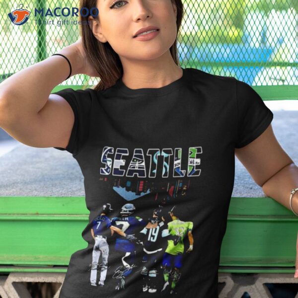 Seattle Sports Gonzales Smith Mccanny Signatures Shirt