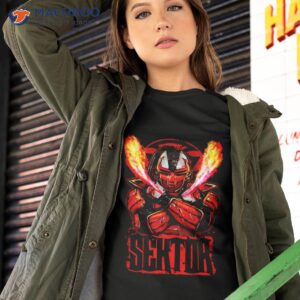 sektor on fire mortal kombat art shirt tshirt 2