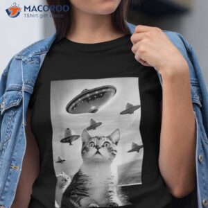 selfie cat ufo shirts for flying saucer shirt tshirt