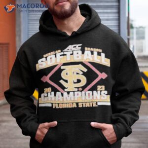 seminoles store blue 84 garnet florida state seminoles 2023 acc softball regular season champions shirt hoodie