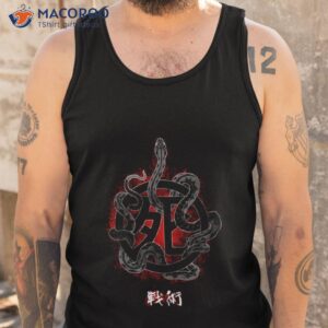 senjutsu eddie archer kanji shirt tank top