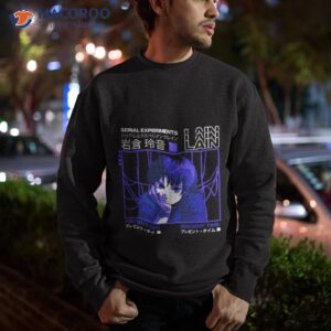 serial experits lain darker shirt sweatshirt