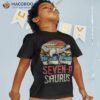 Seven A Saurus 7th Dinosaur Birthday T Rex 7 Years Old Dino Shirt