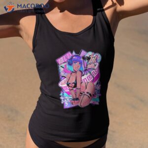 sexy anime girl japanese demon cosplay shirt tank top 2