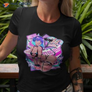 sexy anime girl japanese demon cosplay shirt tshirt 3