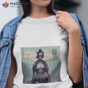 sexy cyber punk anime lady shirt tshirt