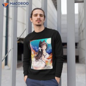 sexy fox atago horny boobs thighs panties ass azur lane al lewd hentai ecchi anime girl 1 shirt sweatshirt 1