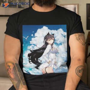 Sexy Fox Atago Horny Boobs Thighs Panties Ass (azur Lane Al Lewd Hentai Ecchi Anime Girl 2) Shirt