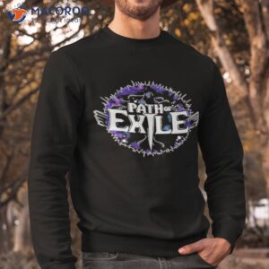 shaper background cool path of exile shirt sweatshirt 1