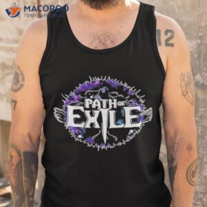 shaper background cool path of exile shirt tank top 1