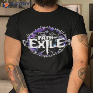 shaper background cool path of exile shirt tshirt 1