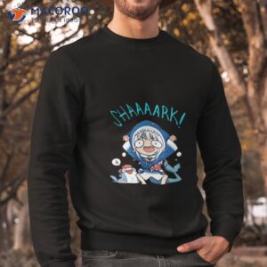 shark gawr gura mask hololive shirt sweatshirt