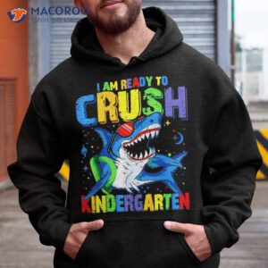 shark i m ready to crush kindergarten back school boys shirt hoodie