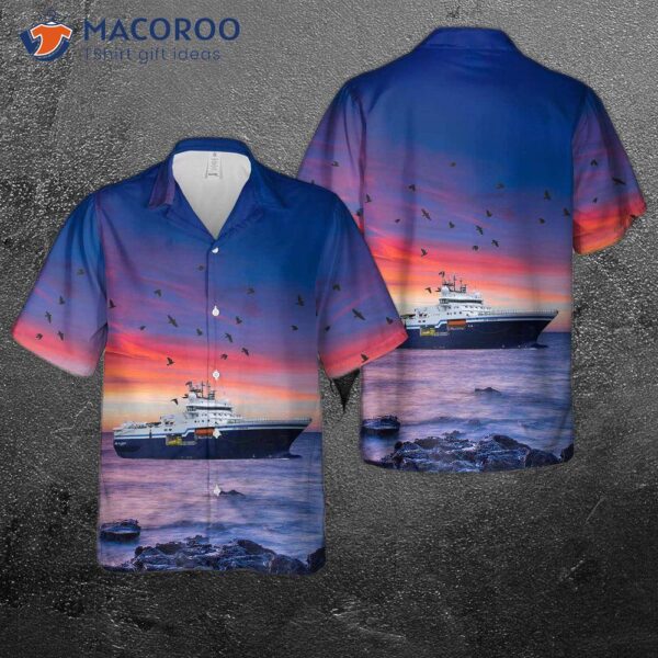 Shearwater Geoservices’ Geo Caribbean Seismic Vessels Hawaiian Shirt