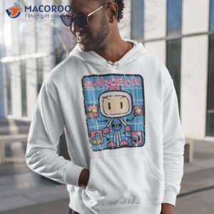 shirobon bomberman shirt hoodie 1