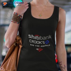 shitiback crooks bad for america shirt tank top 4