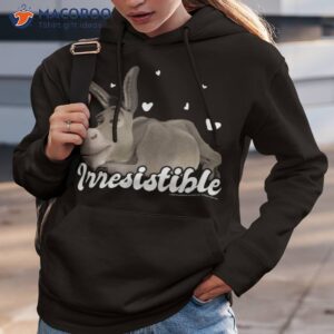 shrek valentine s day donkey irresistible retro hearts shirt hoodie 3