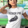 Signor Pm Hand Gesture Shirt