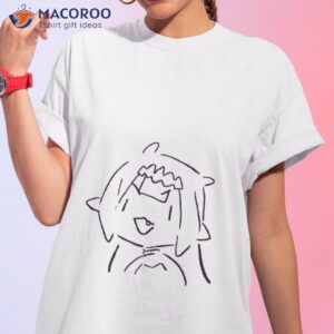 sily line art ninomae inanis shirt tshirt 1