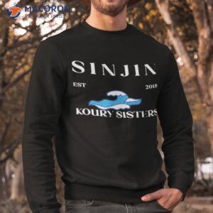 sinjin drowning cat shirt sweatshirt