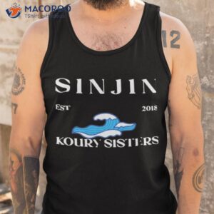 sinjin drowning cat shirt tank top