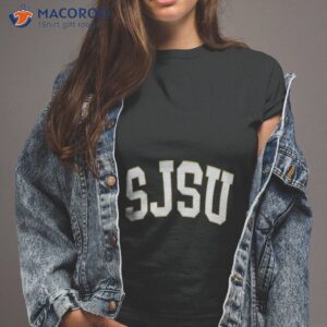 sjsu college font curved san jose state shirt tshirt 2