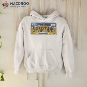 sjsu license plate san jose state shirt hoodie