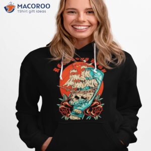 skull in a bottle shirt hoodie 1