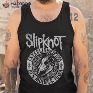 Slipknot Iowa Skull 1995 Shirt 3 slipknot iowa skull 1995 shirt tank top