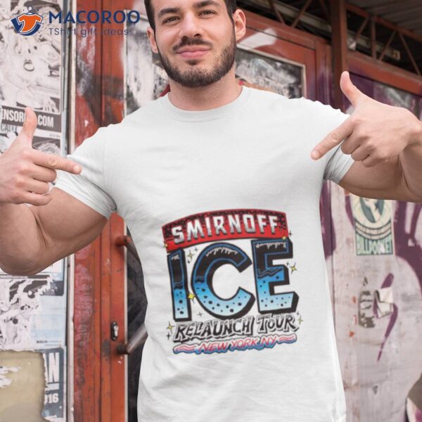 Smirnoff Ice Relaunch Tour New York Ny Shirt