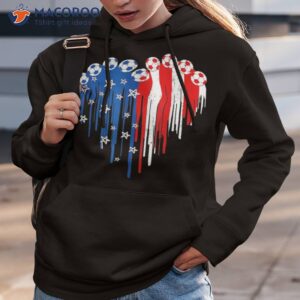 soccer balls heart american flag indepedence day s boys shirt hoodie 3