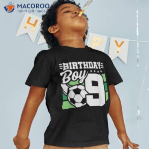 Soccer Birthday Party – 9 Year Old Boy 9th Shirt