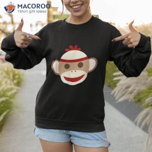 sock monkey shirt sweatshirt