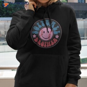 softball brother smiley retro shirt hoodie