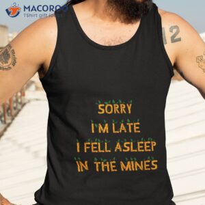 sorry i am late stardew valley shirt tank top 3