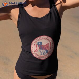 south san jose hills california vacation ca souvenir badge shirt tank top 2