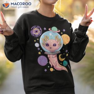 space axolotl kawaii pastel goth anime aesthetic nu shirt sweatshirt 2