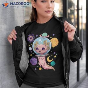 Space Axolotl Kawaii Pastel Goth Anime Aesthetic Nu Shirt