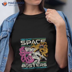 space hunters vs aliens video game tribute active shirt tshirt