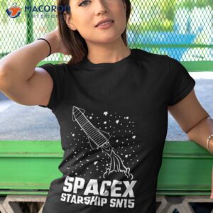 spacex launch and landing of starship sn15 shirt tshirt 1