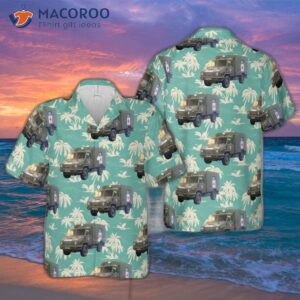 Spanish Army Iveco-pegaso 40.10wm Hawaiian Shirt