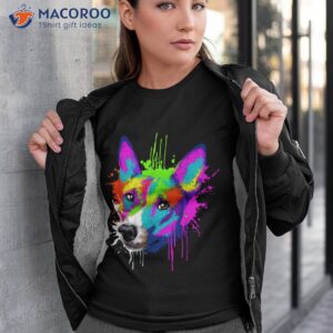 splash art basenji dog owner gift idea shirt tshirt 3