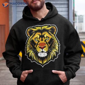 sports fan team athletic lion graphic shirt hoodie